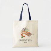 Minimal Crawfish Boil | Tote Bag (Voorkant)