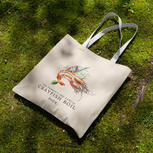 Minimal Crawfish Boil   Tote Bag