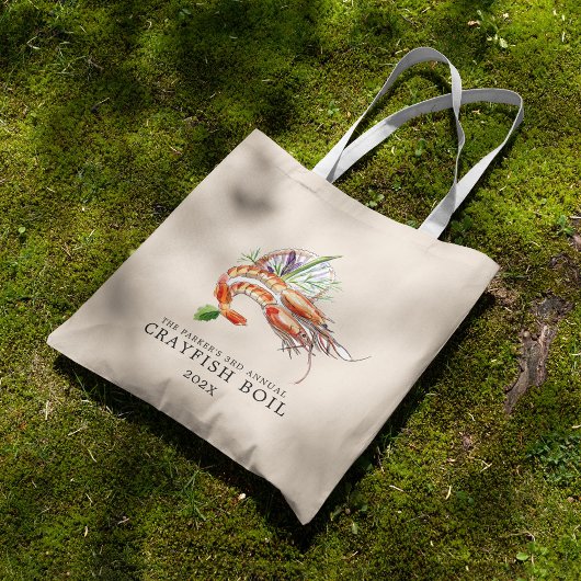 Minimal Crawfish Boil | Tote Bag