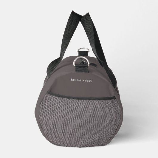 Minimal Custom Company Logo Business Duffle Bag Plunjezak (Rechts)