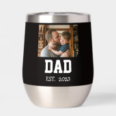 Minimal Dad Established Photo Father's Day Gift  (Arrière)