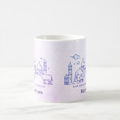 Minimal Eid al Adha Line Art Coffee Mug (Centre)