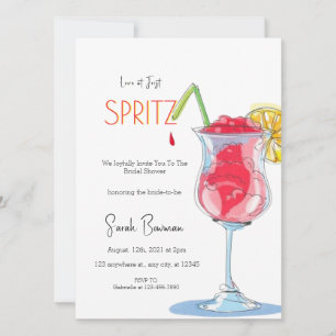 Minimal Elegant Love bij First Spritz Vrijgezellen Kaart