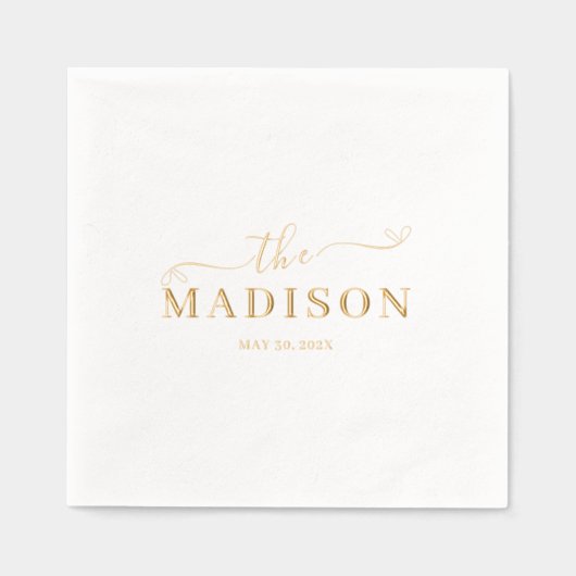 Minimal et chic | MARIAGE (Recto)