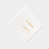 Minimal et chic | Mariage or et blanc (Droite)