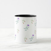 Minimal Floral Pattern Coffee Mug Mok (Midden)