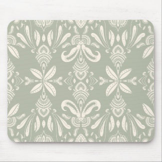 Minimal Floral Pattern Mouse Pad Muismat