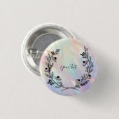 Minimal Flower Button (Voorkant /achterkant)