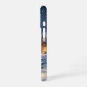 Minimal Forest Cat iPhone Case 16 Hoesje (Linkerkant)