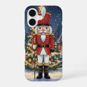 Minimal Forest Cat iPhone Case iPhone 16 Hoesje (Achterkant)