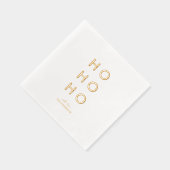 Minimal Gold Foil “HO HO HO” Christmas (Droite)