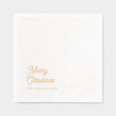 Minimal Gold Foil “Merry Christmas”  (Recto)