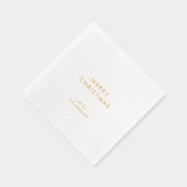 Minimal Gold Foil Merry Christmas (Droite)