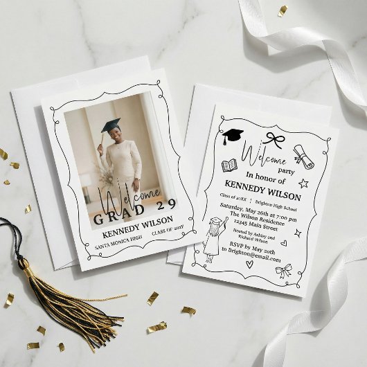 Minimal Graduation Invitation | Class of 2026 