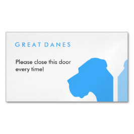 Minimal Great Dane ID series Magnetisch Visitekaartje