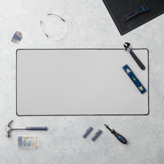 Minimal Grey Polka Dot Pattern  (Poste de travail)