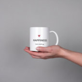 Minimal Happiness Coffee Mug