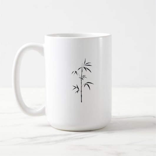 Minimal Japanese Bamboo Mug (Gauche)
