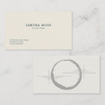 Minimal Japanese Business Card