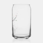 Minimal Japanese Tree Branch Blikvorm Glas (Links)