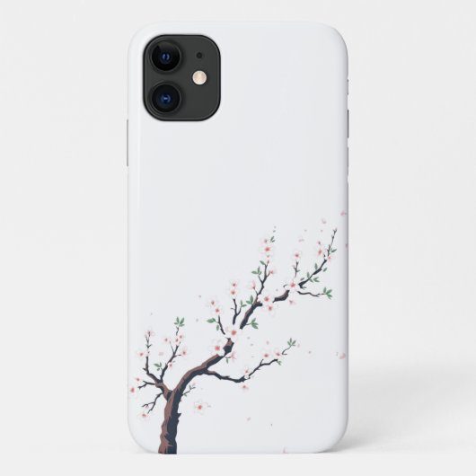 Minimal Japanese Tree Branch Case-Mate iPhone Case (Achterkant)