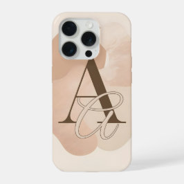 Minimal Letter A Phone Case – Modern Initial Desig iPhone 15 Pro Hoesje