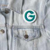 Minimal Letter G Button | Modern Initial Badge  (In situ)