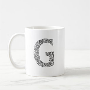 Minimal Letter G Coffee Mug 