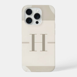 Minimal Letter H Phone Case iPhone 15 Pro Hoesje