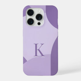 Minimal Letter K Phone Case – Calm Aesthetic Initi iPhone 15 Pro Hoesje