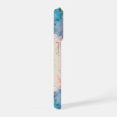 Minimal Letter O Phone Case – Calm Abstract Design iPhone Hoesje (Rechterkant)