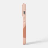 Minimal Letter Q Phone Case – Aesthetic Neutral De (Côté gauche)