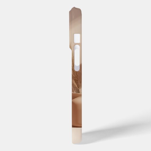 Minimal Letter T Phone Case – Calm Aesthetic Abstr (Achterkant / Links)