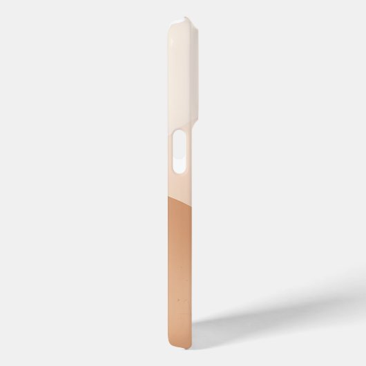 Minimal Letter U Phone Case – Neutral Aesthetic In (Achterkant / Rechts)
