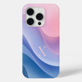 Minimal Letter X Phone Case – Modern Monogram Desi (Achterkant)