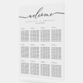 Minimal Lux Clean Simple Wedding Table Numbers (Angle)