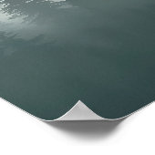 Minimal Misty Forest Wall Art Poster (Hoek)