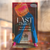 Minimal Modern 90s Mode Sale Clearanc aanpassen Raamsticker (Vel 2)