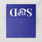 Minimal Modern Editable Wedding (Buitenkant ongevouwen)