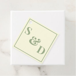 Minimal Modern Editable Wedding Bedankjes Labels