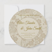 Minimal Modern Wedding Invitation – Elegant JP (Devant)