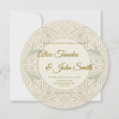 Minimal Modern Wedding Invitation – Elegant JP (Devant)