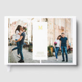 Minimal moderne | 3 Mariage de monogramme photo (Recto)