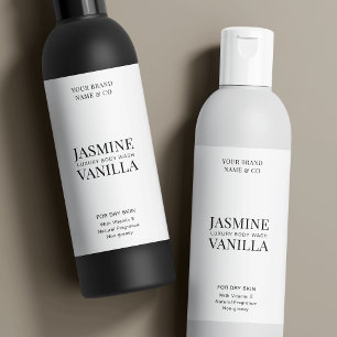 Minimal moderne 8 OZ Cosmo Bouteille Étiquette éta