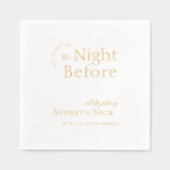 Minimal moderne | Soirée avant le dîner de répétit (Recto)