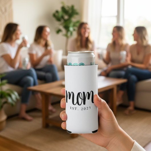 Minimal Mom Established Gift New Mom