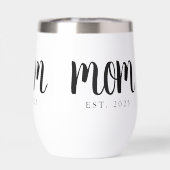 Minimal Mom Gevestigde Gift Nieuwe moeder (Achterkant)