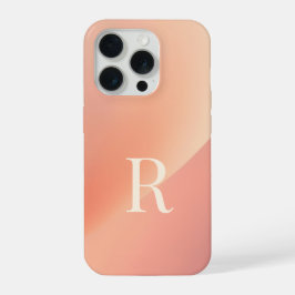 Minimal Monogram R Phone Case – Aesthetic Letter R iPhone 15 Pro Hoesje