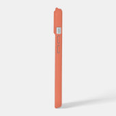 Minimal Monogramme Initial Orange Clair (Côté gauche)