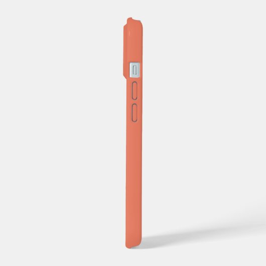 Minimal Monogramme Initial Orange Clair (Côté gauche)